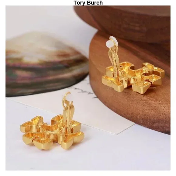 Tory Burch gold earrings - Picture 5 of 5